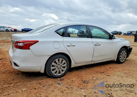 2018 Nissan Sentra S из США, поврежденный, VIN 3N1AB7APXJY233414